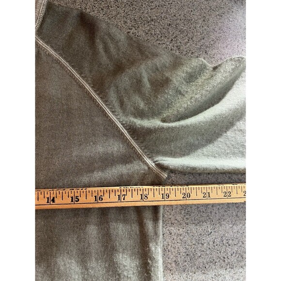 Daniel Cremieux Sweater Men’s Large Green 100% Extra Fine Merino Wool Pullover - Picture 12 of 14